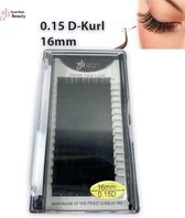 Guardian Beauty Prime Silk Lashes 16mm 0.15 D-krul | Wimpers Extensions | Eyelashes | Wimpers |  Wimperextensions