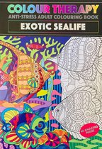 Kleurboek ''Exotische onderwaterwereld'' - Kleurboek voor volwassen - Zee dieren - A4 Kleurboek voor volwassen - Tekenen - Stiften - Kleurboek voor volwassenen -Anti-stress kleurbo