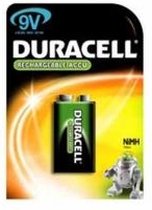 Duracell HR9V Oplaadbare 9 Volt Batterij NiMH