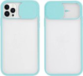 Fonu CamProtect Backcase hoesje iPhone 13 Pro Max - Lichtblauw