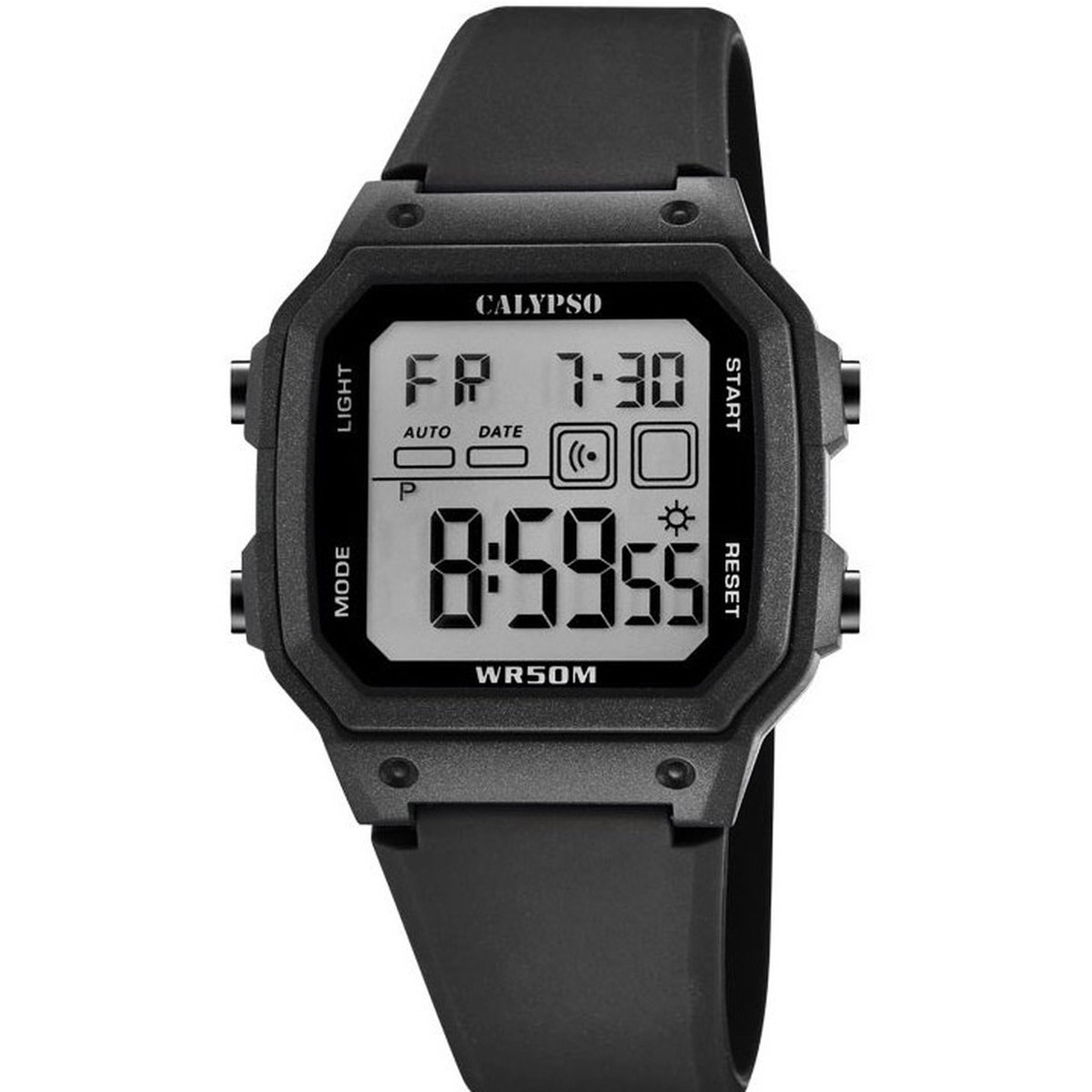 Calypso K5812/2 Horloge Digitaal kunststof-rubber zwart 45 mm