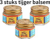 Tiger Balm - Tijgerbalsem - Rode Balsem - Sterk - Spierbalsem - Snelle & Effectieve Verlichting - 3 stuks - 3 x 21 gram