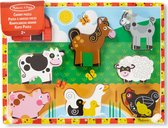 Melissa & Doug Houten Puzzel Boerderijdieren