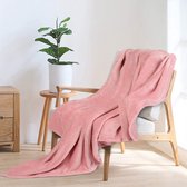 plaid 220x200 - knuffeldeken Fluffy Deken, Zacht en warme deken in de woonkamer, fleece deken, kreukvrij / Anti-Stain als Sofa deken of sprei