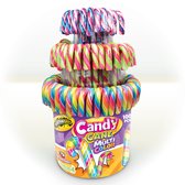 Johny Bee Candy Canes Multicolor - 100 stuks