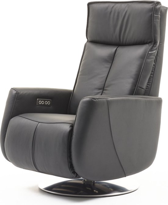 RelaxComfort Sta op stoel Malmo | Zwart