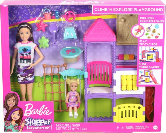 Barbie Skipper Speeltuin Speelset
