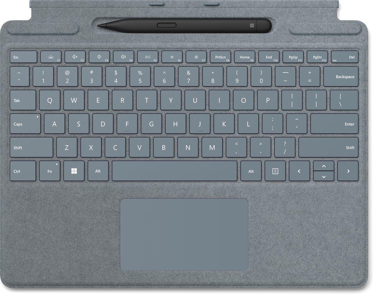 Microsoft Surface Pro Signature Keyboard with Slim Pen 2 Blauw Microsoft Cover port AZERTY Belgisch