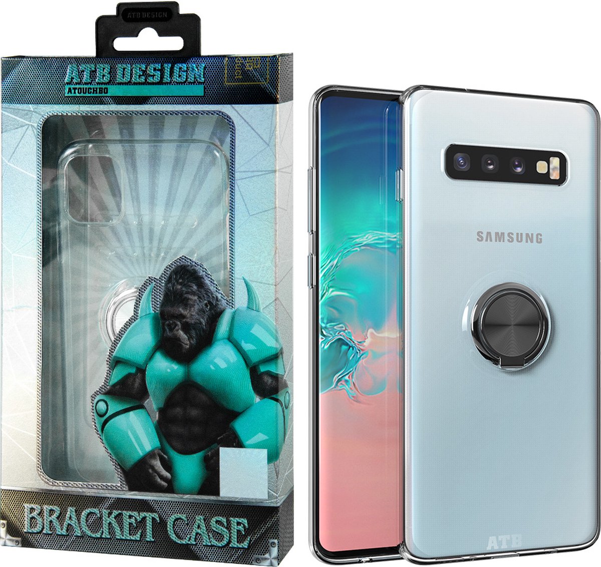 Coque Transparente Antichoc Atouchbo Pour IPhone 12 Pro - Protection Originale Et Légère