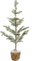 Kerstboom - Kerstboompje - Kerstboom Kunststof - Kerstboom Hout - 40ø - 85 cm hoog