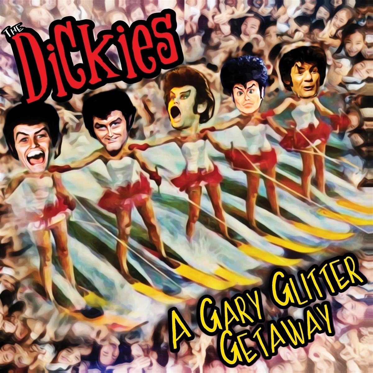 The Dickes - A Gary Glitter Getaway (7" Single) (Coloured Vinyl)