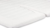 Beter Bed Select hoeslaken Perkal splittopper - 200 x 200 cm - off-white