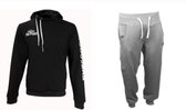 Jogging/Relaxpak Felpa Smart/Panta Gigi, Eye Sportwear, maat L, Zwart/Grijs