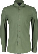 Ledûb Overhemd - Modern Fit - Groen - 42