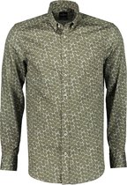 Jac Hensen Overhemd - Modern Fit - Groen - 4XL Grote Maten