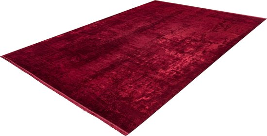 Studio - vloerkleed - laagpolig - antislip - strak - superzacht - luxe - shiny - tapijt - kleed - 160x230 cm rood
