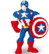 Creboblocks Captain America  2350 Nanoblocks