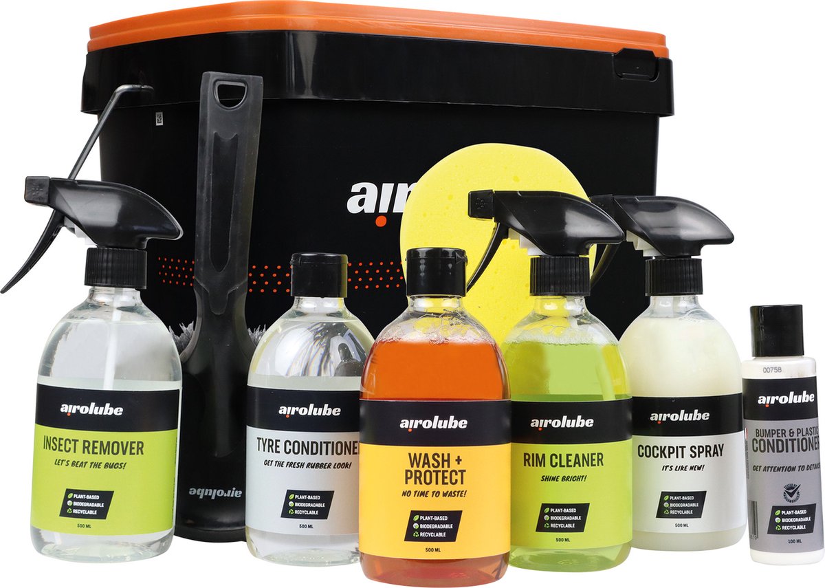 Airolube Autowasset | Cleanest Car Essentials - 9delig