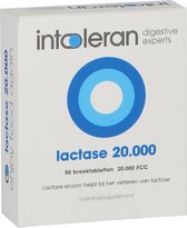 Intoleran Lactase 20.000 - 50 tabletten - Enzyme