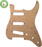 Corkguard | kurken pickguard slagplaat voor je stratocaster gitaar | duurzame slagplaat voor je elektrische gitaar