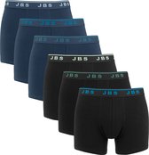 JBS 6P boxers combi blauw - S