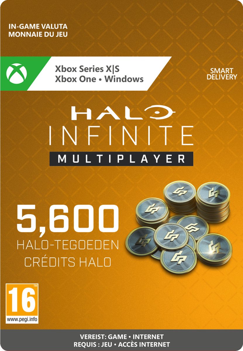 Halo Infinite: 5000 Halo Credits + 600 Bonus - Xbox Series X|S / Xbox One / Windows Download