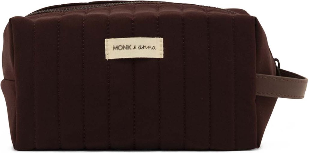 Monk and Anna - Toiletry bag • padded • mahogany