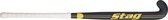 Stag  Helix 2000 Hockeystick - M-Bow - 35% Carbon - Senior - Zwart/Geel - 36,5 Inch