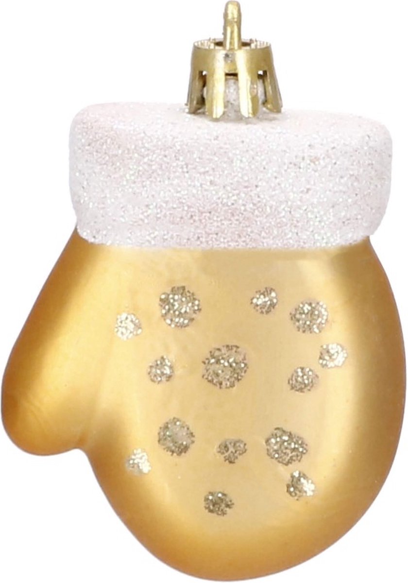 Springos Kerstballen | Kerstversiering | Onbreekbaar | 77 Stuks | Goud/Wit – foto 8