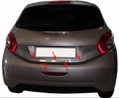Kofferbak Sierlijst Achterklep Sierlijst Chroom Auto Accessoires Voor Peugeot 208 HB 2012->