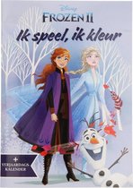 Disney's Frozen Ik speel, Ik kleur boek Incl Verjaardagkalender | Sint-tip | Kerst-tip | Schoencadeau