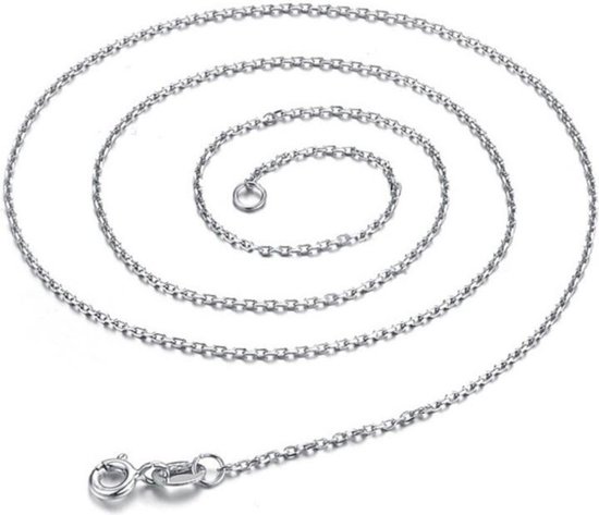 Ketting dames | ketting dames 925 zilver | zilveren dames ketting | losse  ketting |... | bol.com