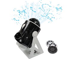 Projecteur Planetarium 360° Bilingue carte des constellations et livret pédagogique (Français/Anglais)