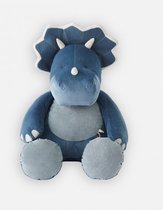Noukie's - Knuffel - Dino blauw - Ops 80 cm
