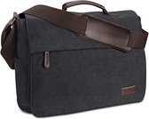 Men's shoulder bag made of vintage canvas, premium men's bag, laptop bag for 15.6 inch laptop, shoulder bag / messenger bag / messenger bag from Ruschen