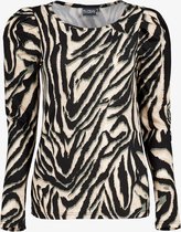 TwoDay shirt met zebraprint - Maat L