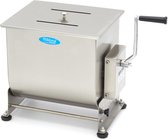 Bol.com Vleesmenger Handmatig - 30 Liter - Kantelbaar - RVS aanbieding