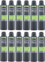 Dove Extra Fresh  Deo Spray - 12 x 150 ml - Voordeelverpakking