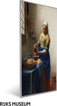 Invroheat infrarood verwarmingspaneel serie Hollandse Meesters 'Het melkmeisje' van Johannes Vermeer - 800Watt - 61x91.5cm - Een Invroheat paneel is duurzaam, zeer energie efficiën