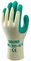 Showa werkhandschoenen - Grip 310 - latex/groene palm - maat XXL/11