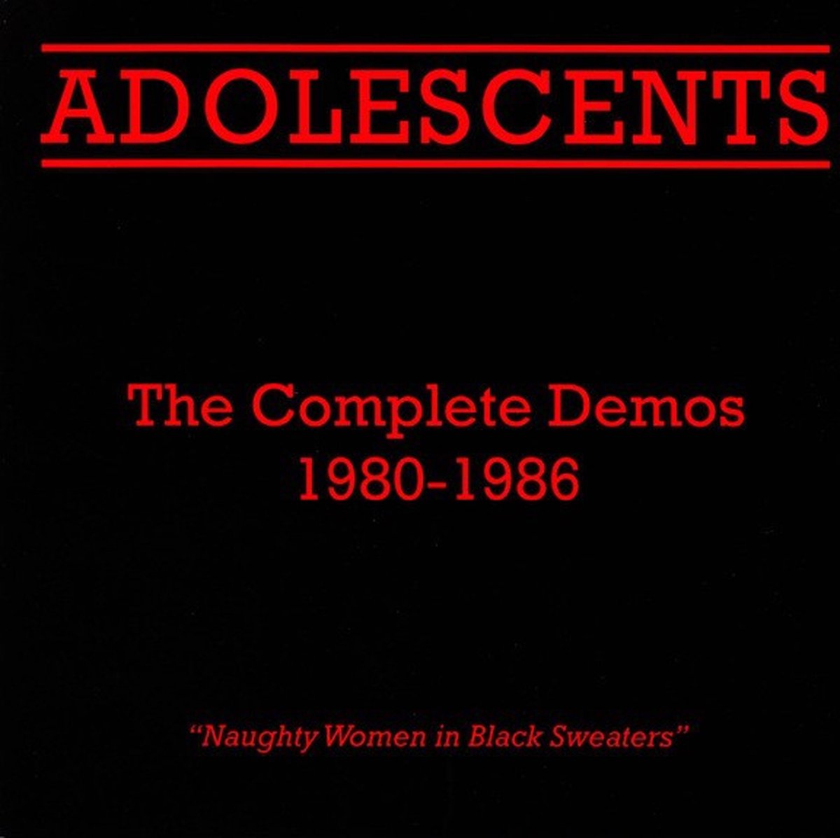 Adolescents - The Complete Demos 1980-1986 (LP)