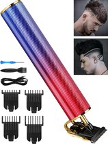 Professionele haartrimmer tondeuse voor heren, perfect als cadeau voor mannen, oplaadbaar, premium kwaliteit, trimmer voor lichaam en gezicht.