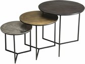 The Waldorf-salontafel set van 3-in drie kleuren-Mister Habitat
