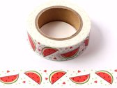 Washi Tape - watermeloenen | 15mm x 10m.