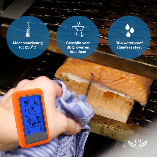 180 ° sonde thermomètre de cuisson barbecue pliable - Chine Thermomètre pour Bar