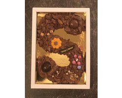 Liebechoc Ambachtelijke Chocolade Letter - 200 gram