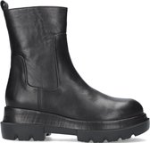 Shabbies 182020328 Enkelboots -  Enkellaarsjes - Dames - Zwart - Maat 37