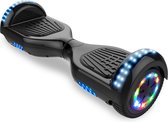 Microgo Hoverboard 6.5 Inch | Krachtige Motor | Sier LEDs | Bluetooth Speaker | Zwart