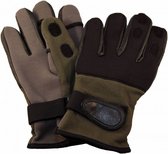 Neopreen Handschoen - Maat XXL - Zwart Groen - Opklapbare vingers