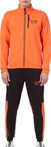 EA7 Natural Ventus7  Trainingspak - Maat XL  - Mannen - oranje/zwart